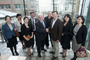 I coordinated a visit to the UK by this group of MPs and health officials from Mongolia in May 2013, seen here at a reception hosted by the Royal College of Nursing